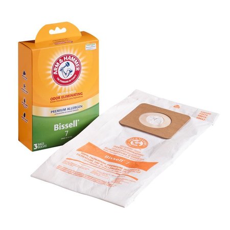 ARM & HAMMER Vacuum Bag Bissell 7 3Pk 62616GQ